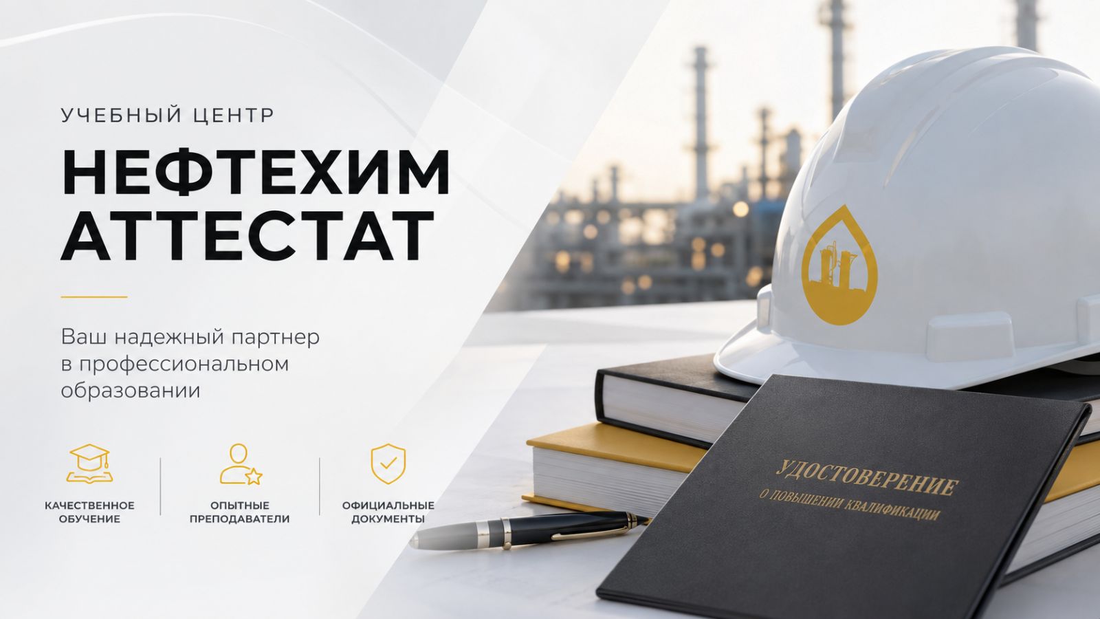 Видео об учебном центре «Нефтехим Аттестат»