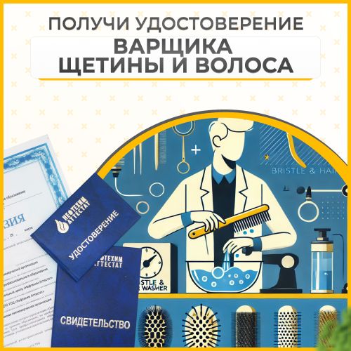 Получи удостоверение варщика щетины и волоса в Уфе