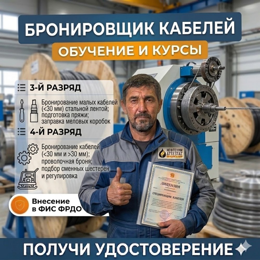 Бронировщик кабелей